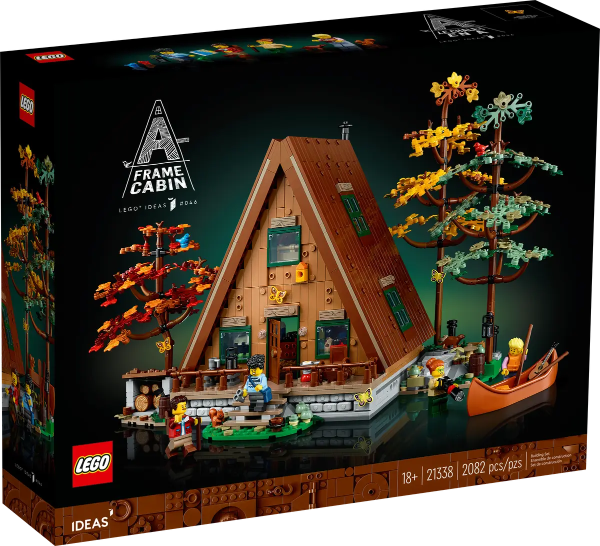 LEGO Ideas A-Frame Cabin 21338