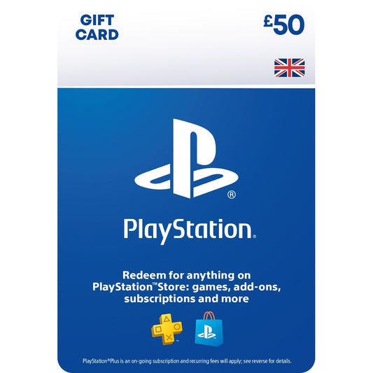 GBP50 Playstation PSN Gift Card