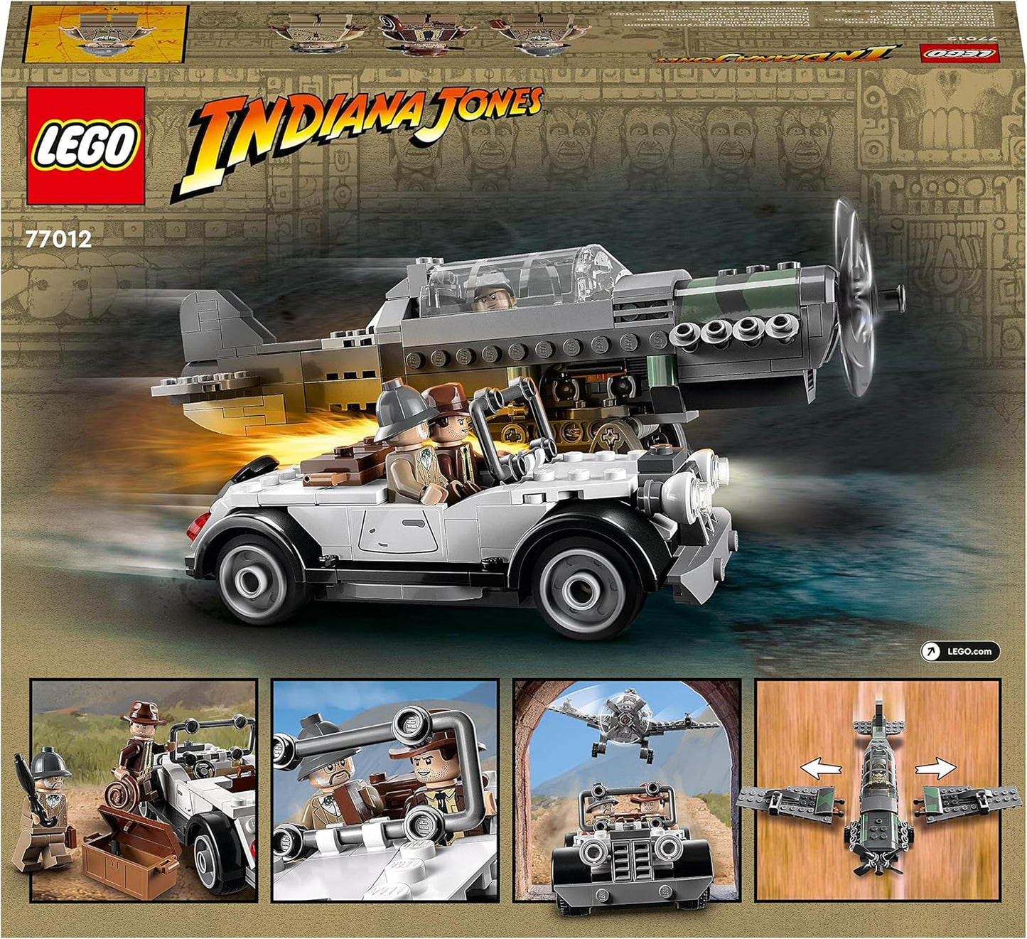 LEGO Indiana Jones Fighter Plane Chase Set