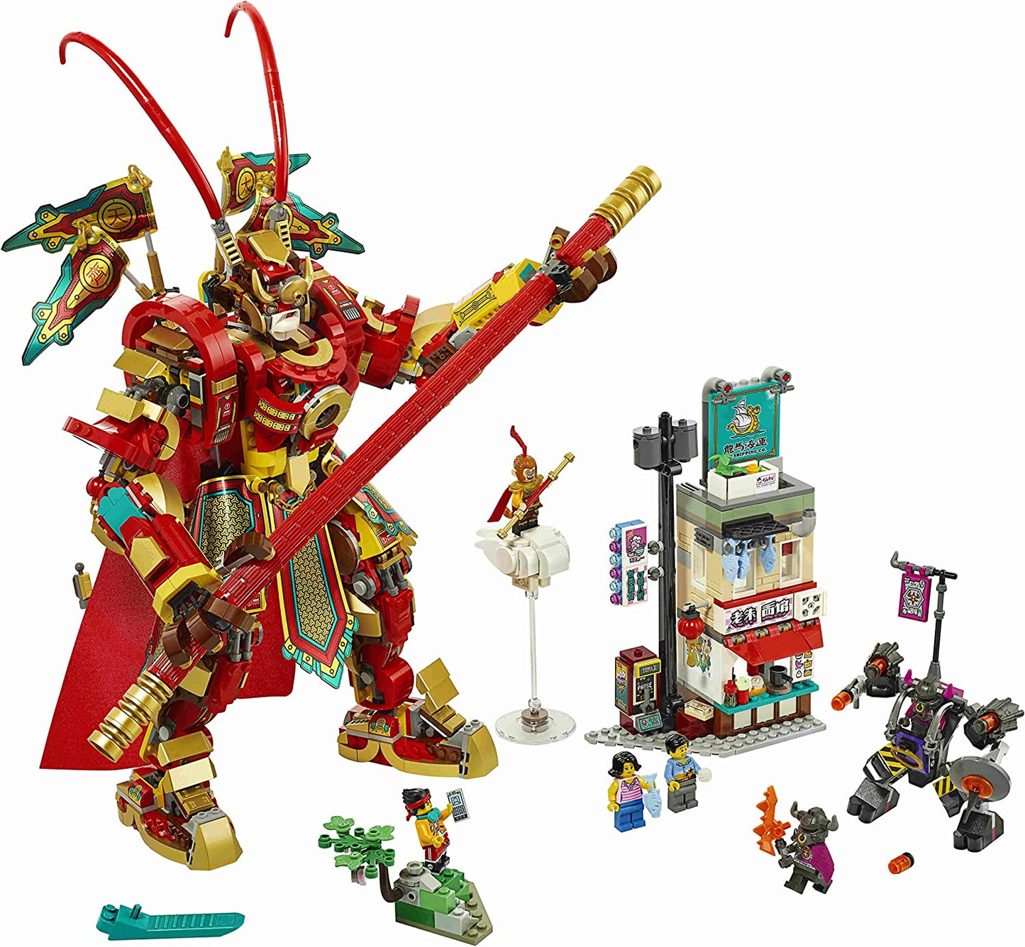 LEGO Monkie Kid Monkey King Warrior Mech 80012