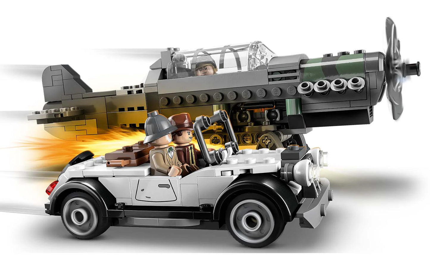 LEGO Indiana Jones Fighter Plane Chase Set